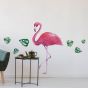 Tropical Flamingos αυτοκόλλητα τοίχου βινυλίου Ango 44237
