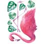 Tropical Flamingos αυτοκόλλητα τοίχου βινυλίου Ango 44237