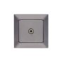 ΠΡΙΖΑ ΤV F CONNECTOR ΓΡΑΦΙΤΗΣ 152-16311