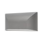 ΑΠΛΙΚΑ ΤΟΙΧΟΥ LED SLIM 6W IP65 220-240V 4000K 220X51X113mm ΓΚΡΙ PRO ARTE ILLUMINA Eurolamp 145-52076
