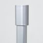 Βραχίονας Κουρτίνας Μπάνιου Γωνιακός 170x80cm Αλουμίνιο Ματ  Sealskin Easy Roll Alluminium Mat 5276623005