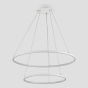 ΦΩΤΙΣΤΙΚΟ ΚΡΕΜΑΣΤΟ ΣΤΡΟΓΓΥΛΟ LED 37W Φ40XΦ60X120 ΛΕΥΚΟ ARTE ILLUMINA DOPPIA Eurolamp 144-15004