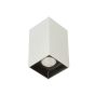 Σποτ Οροφής Μονόφωτο Τετράγωνο  Led 12w 800lm 3000K Beam Angle 30° 76xx76x150mm Λευκό Viokef Glam 4240500