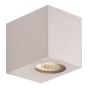 ΑΠΛΙΚΑ ΤΟΙΧΟΥ DOWN ΤΕΤΡΑΓΩΝΗ GU10 IP54 ΛΕΥΚΗ ARTE ILLUMINA Eurolamp 145-82070