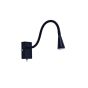 SE 124-1AB CABLE WALL LAMP BLACK MAT B1 HOMELIGHTING 77-3589