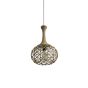 HM7 REP PENDANT LAMP BLACK METAL & ROPE Z3 HOMELIGHTING 77-3612
