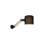 WL17013 ANGONA WALL LAMP BLACK & WOOD COLOR A3 HOMELIGHTING 77-3655