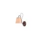 E005-1 SENSO WALL LAMP BROWN & BEIGE SHADE A4 HOMELIGHTING 77-3669