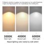 Φωτιστικό Κρεμαστό 20x5xH100cm Μαύρο Led 3CCT 3000-4000-6500K 15w Homelighting Ello 77-50488