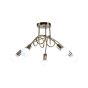 KQ 2627/5 QUIRKY ANTIQUE BRONZE CEILING LAMP Z3 HOMELIGHTING 77-8090