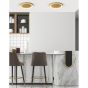 SE LED 80 AMAYA CEILING BRUSHED GOLD HOMELIGHTING 77-8160