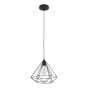 SE21-BL-33 MILA BLACK METAL GRID PENDANT Δ3 HOMELIGHTING 77-8227