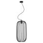 SE21-BL-30 MED BLACK METAL GRID PENDANT E4 HOMELIGHTING 77-8230