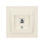 ΠΡΙΖΑ ΤΗΛΕΦΩΝΟΥ MONH RJ 11 ΜΠΕΖ Eurolamp 152-10238