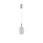 ΦΩΤΙΣΤΙΚΟ ΜΟΝΟΦΩΤΟ ΜΕΤΑΛΛΟ LED 6,3W 3000K 648lm Φ200X1580mm ΑΣΗΜΙ ARTE ILLUMINA PERFORATO Eurolamp 144-15066