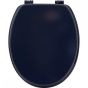 ΚΑΠΑΚΙ WC SOLID MDF 37,2(Φ)x45,5(Μ) ΣΚΟΥΡΟ ΜΠΛΕ San Lorentzo 8267