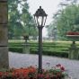 FUMAGALLI ΚΟΛΩΝΑΚΙ ΔΑΠΕΔΟΥ MIZAR ANNA ΜΑΥΡΟ ΕΞΑΓΩΝΟ 220X1100mm Ε27 Eurolamp 145-26004