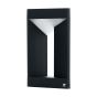 Φωτιστικό Επιδαπέδιο Ύψος 38 εκ.IP54 Led 10w 900lm Warm White Μαύρο-Λευκό Eglo Nembro 98749