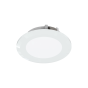 RECESSED WHITE ROUND LED SPOT 2W 3000K 155Lm 230V AC 100° Ra80 ACA ARED230RW