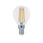 LED FILAMENT E14 G45 4W 2700K 230V AC 480LM RA80 ACA BOVA4WW