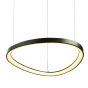 ΚΡΕΜΑΣΤΟ Φ/Σ LED 44W CCT 4670LM HARMONY ΜΑΥΡΟ ΑΛΟΥΜΙΝΙΟ IP20 D60XH120CM ACA BR97LEDP60BKCCT