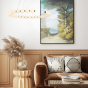 ΚΡΕΜΑΣΤΟ Φ/Σ LED 40W 3000LM 3000K IP20 ΧΡΥΣΟ ΑΛΟΥΜΙΝΙΟ + ΑΚΡΥΛΙΚΟ ACA HM236LEDP100