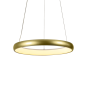 ΚΡΕΜΑΣΤΟ Φ/Σ LED 32W 2500LM CCT IP20  ΧΡΥΣΟ ΜΕΤΑΛΛΙΚΟ + ΑΚΡΥΛΙΚΟ ACA HM23LEDP60GDCCT