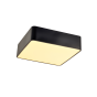 ΟΡΟΦΗΣ Φ/Σ LED 40W 4000LM CCT ΜΑΥΡΟ ΜΕΤ/ΚΟ 48X48XH13CM EMERY ACA HM28LEDC48BKCCT