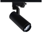 SAND BLACK LED ZOOMABLE TRACK LUMINAIRE 15W 4000K 3-PHASE 20-50° 1500LM MAX. 230V AC Ra80 5YRS ACA MEL1540B4