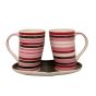 Σετ 2 κούπες stoneware ND-007B Etoile ND-007B