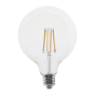 LED FILAMENT E27 G125 10W 2700K 230V AC 1220LM RA80 ACA PALA12510WW