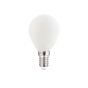 LED FILAMENT E14 BALL FROSTY 6W 4000K 230V AC 550LM RA80 ACA RETRO6NWFR