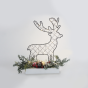 "REINDEER TABLE LIGHTS" 30 MINI LED WW Λ/ΚΙΑ ΜΠ/ΡΙΕΣ (3AA) IP20 25x5x30CM ACA X09301102