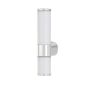 ΑΠΛΙΚΑ ΜΠΑΝΙΟΥ ΤΟΙΧΟΥ 6W 3CCT 400mm IP44 ΝΙΚΕΛ ARTE ILLUMINA BREEZE Eurolamp 144-80539