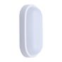ΦΩΤΙΣΤΙΚΟ ΤΟΙΧΟΥ ΟΒΑΛ LED 12W 205X105X54 3000K IP54 ΛΕΥΚΟ PLUS ARTE ILLUMINA Eurolamp 145-20013