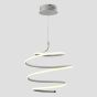 ARTE ILLUMINA SATURN ΦΩΤΙΣΤΙΚΟ ΚΡΕΜΑΣΤΟ ΣΤΡΟΓΓΥΛΟ LED 40W Φ430X1200 ΛΕΥΚΟ Eurolamp 144-15010