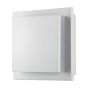ARTE ILLUMINA ARTE ILLUMINA ΑΠΛΙΚΑ ΤΟΙΧΟΥ ΚΙΝΗΤΗ LED 6W 138X138X57 3000K IP54 ΛΕΥΚΗ PRO Eurolamp 145-20222