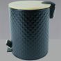 ΚΑΔΟΣ ΜΠΑΝΙΟΥ 5LT ΜΑΥΡΟ ΜΕ ΜΠΑΜΠΟΥ SL1057 INOX San Lorentzo 200354