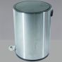ΚΑΔΟΣ ΜΠΑΝΙΟΥ SL8065 SOFT CLOSE 6LT INOX San Lorentzo 8065