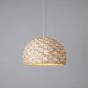 ΦΩΤΙΣΤΙΚΟ ΚΡΕΜΑΣΤΟ ΜΟΝΟΦΩΤΟ Ε27 MAX 60W Ø450X250 RATTAN ARTE ILLUMINA KAI Eurolamp 144-33021