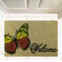 ΠΑΤΑΚΙ ΕΙΣΟΔΟΥ ΚΟΚΟΦΟΙΝΙΚΑ BUTTERFLYWELCOME SL8624 40X60 San Lorentzo 8624