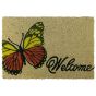 ΠΑΤΑΚΙ ΕΙΣΟΔΟΥ ΚΟΚΟΦΟΙΝΙΚΑ BUTTERFLYWELCOME SL8624 40X60 San Lorentzo 8624