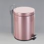 ΚΑΔΟΣ ΜΠΑΝΙΟΥ INOX 5LT ΡΟΖ SL1059 San Lorentzo 8228