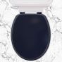 ΚΑΠΑΚΙ WC SOLID MDF 37,2(Φ)x45,5(Μ) ΣΚΟΥΡΟ ΜΠΛΕ San Lorentzo 8267