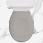 ΚΑΠΑΚΙ WC SL8268 ΓΚΡΙ 36×43cm SOFT CLOSE San Lorentzo 8268GREY