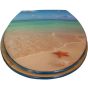 ΚΑΠΑΚΙ WC STARFISH SAND 36(φ)x43(μ) San Lorentzo 8040
