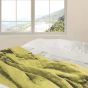 ΚΟΥΒΕΡΛΙ Cottage Simplicity ΜΟΥΣΤΑΡΔΙ MICROFIBER 220x240cm San Lorentzo 7093MUSTARD