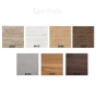 Σετ  Έπιπλο Μπάνιου Βάση Π100*Υ60*Β43 εκ.MDF Λάκα Μαύρη,Νιπτήρας-Καθρέπτης-Φωτιστικό Savvopoulos Luxury Blend 002