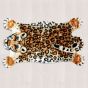 LEOPARD WITH HEAD SL7354 100x140 San Lorentzo 7354