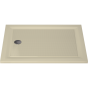 Ντουζιέρα 90x75xY2 εκ. Χυτή με Βαλβίδα Αποχέτευσης Sanitec Flat Classic Granite Ocra Α204-29 